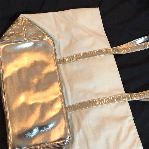 Gold sparkly Victoria’s Secret bag! - Picture 4 of 5